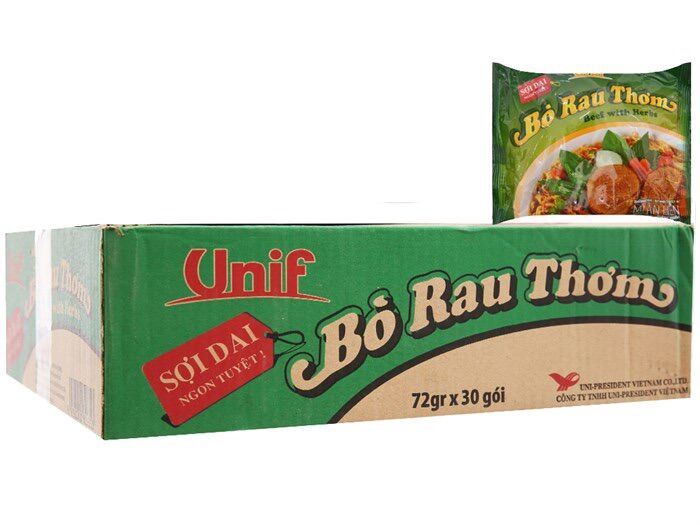 Mì bò rau thơm 15 goi