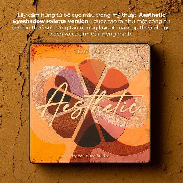 Bảng phấn mắt 16 ô Lemonade Aesthetic Eyeshadow Palette Version 1 20.8g