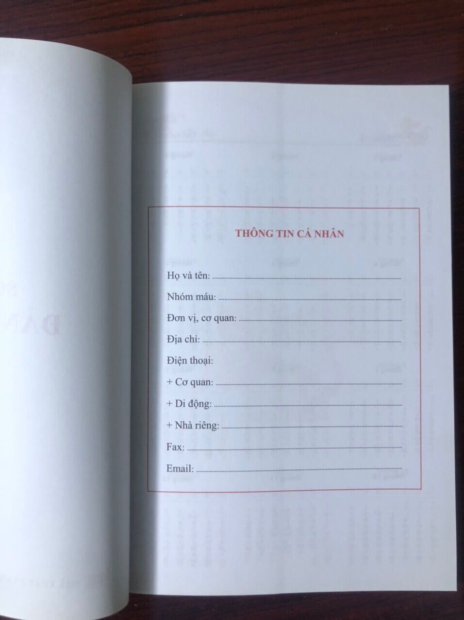 SỔ TAY ĐẢNG VIÊN bìa mềm