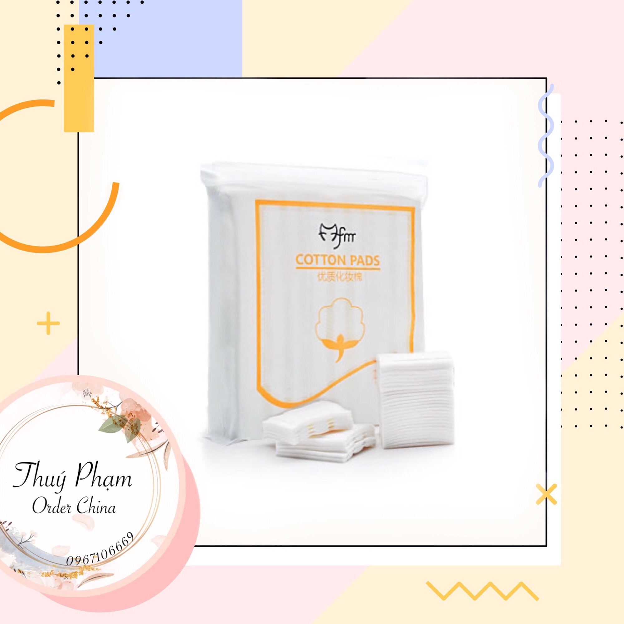 Bông Tẩy Trang 222 Miếng - Cotton Pads Hàng Chính Hãng