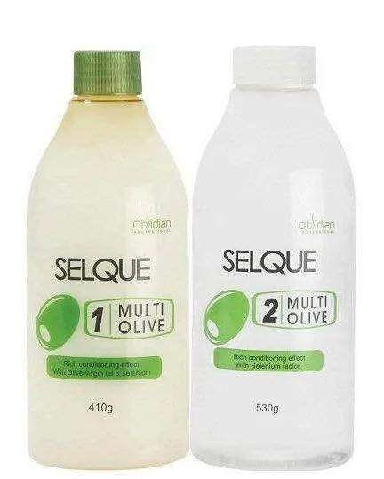 Thuốc uốn tóc Olive ( uốn lạnh ) Selque Obsidian cao cấp