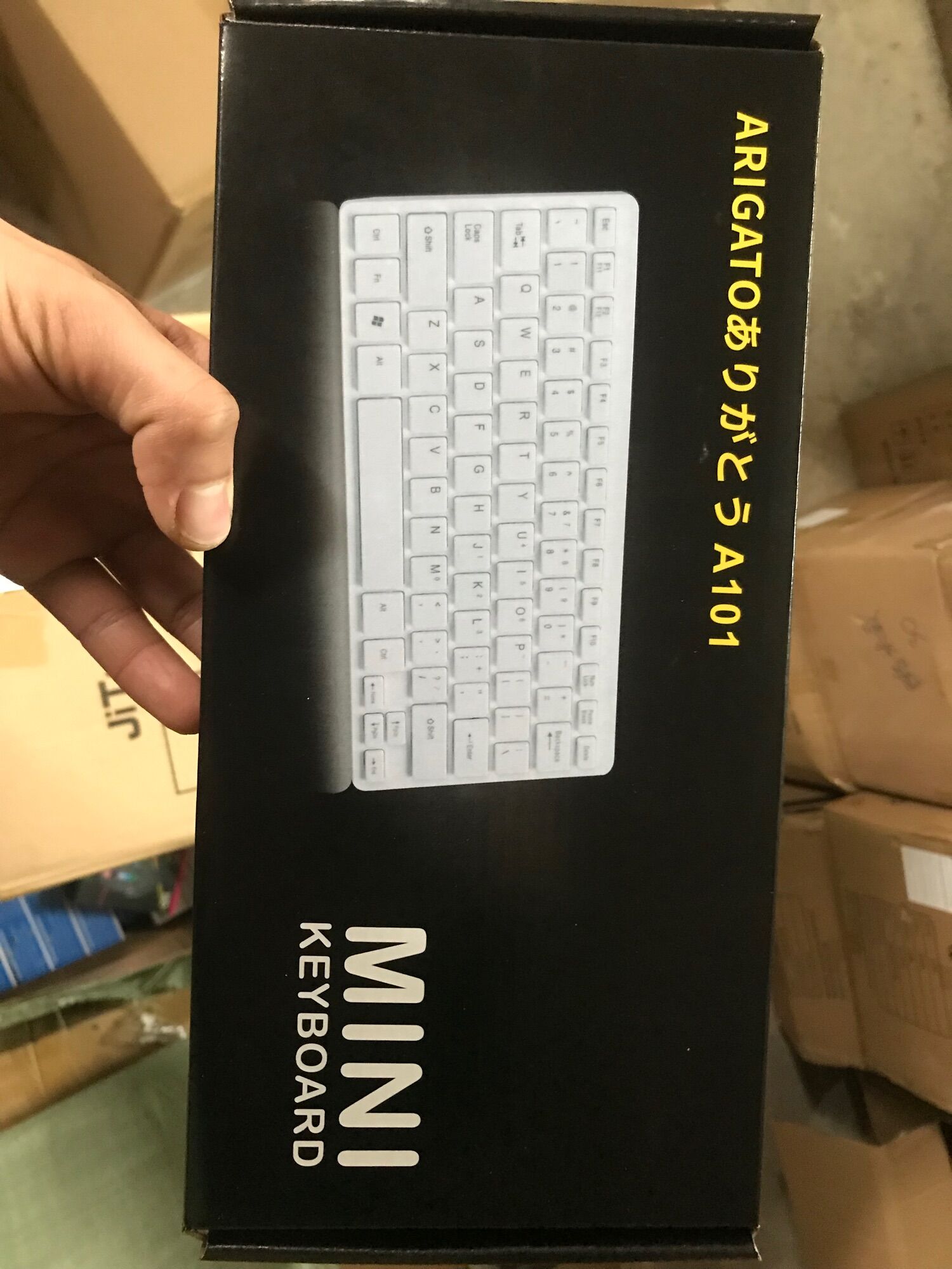 Bàn phím mini Arigato A101 nhỏ gọn cực tiện dụng.Bảo hành 6 tháng