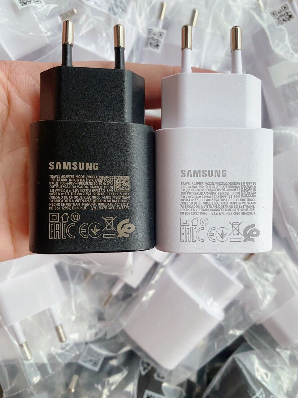 Sạc samsung 25w- sạc nhanh samsung