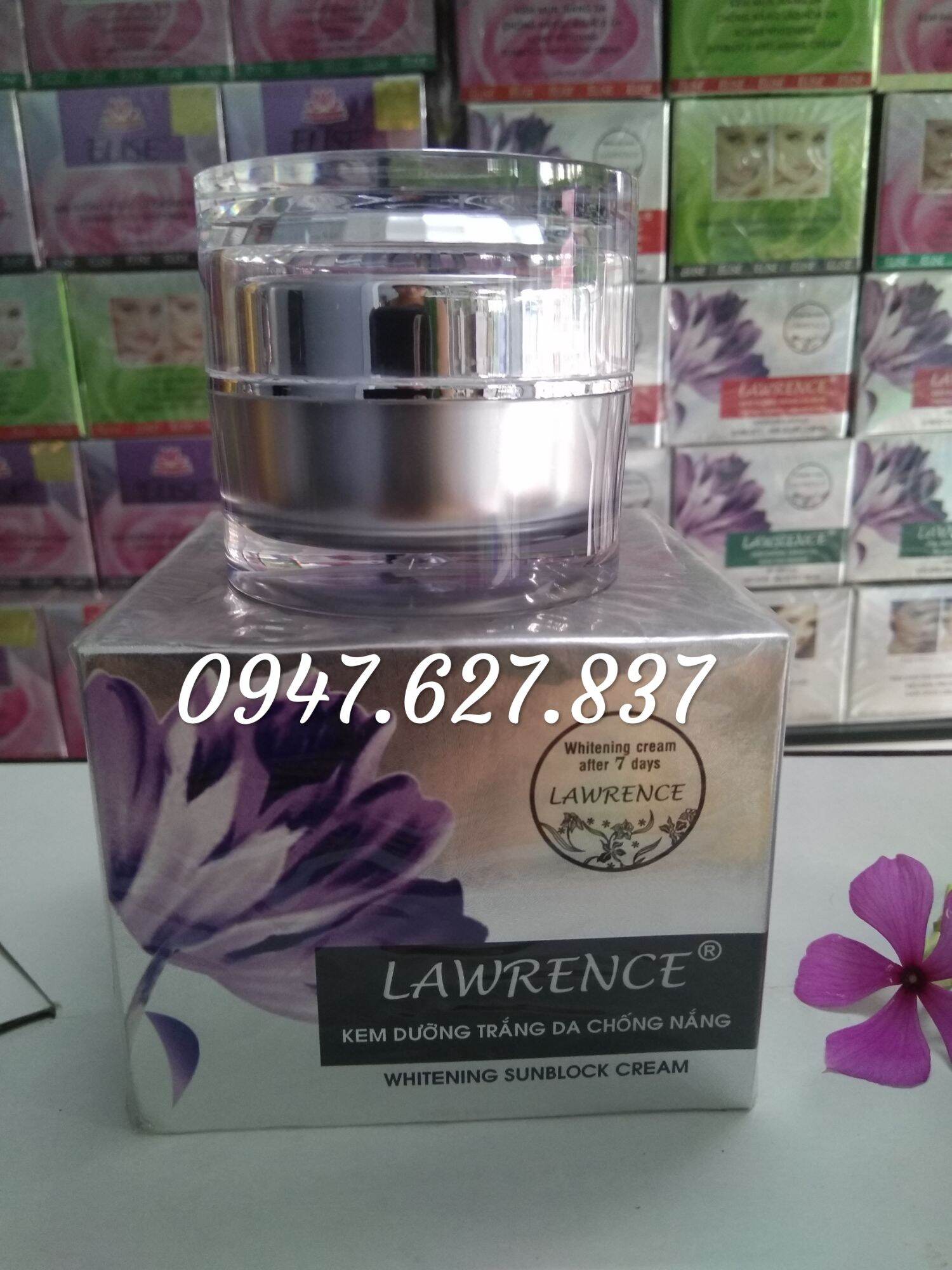 Kem Lawrence Dưỡng Trắng Da Chống Nắng 15G