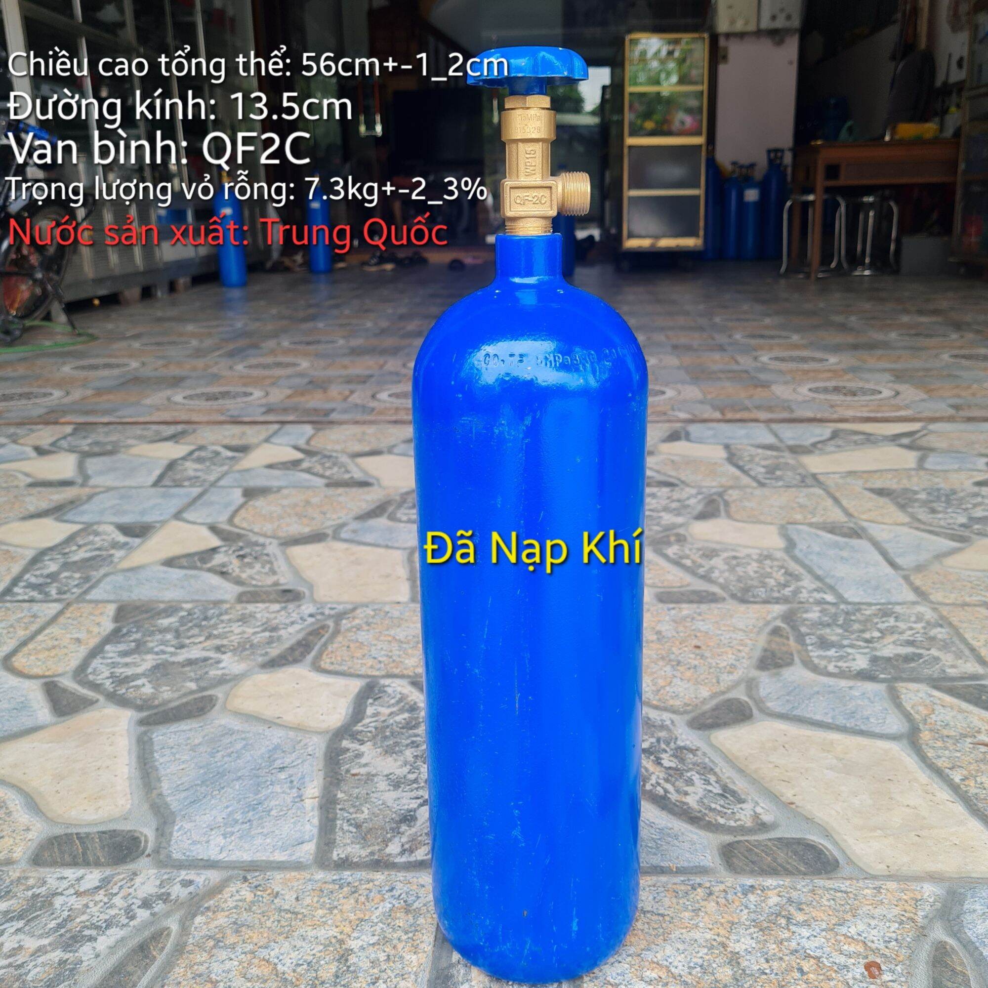 Bình Khí Argon 5Lít công việc nhỏ