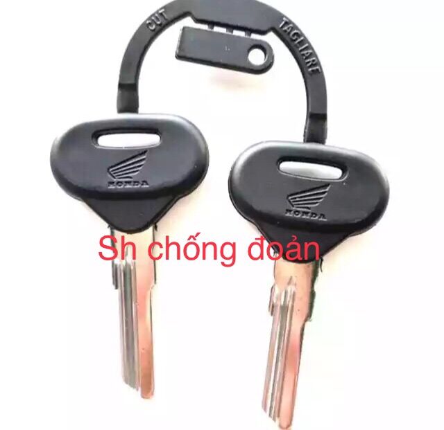 Phôi chìa khoá SH chống đoản nhập ý ( combo 2 chìa )