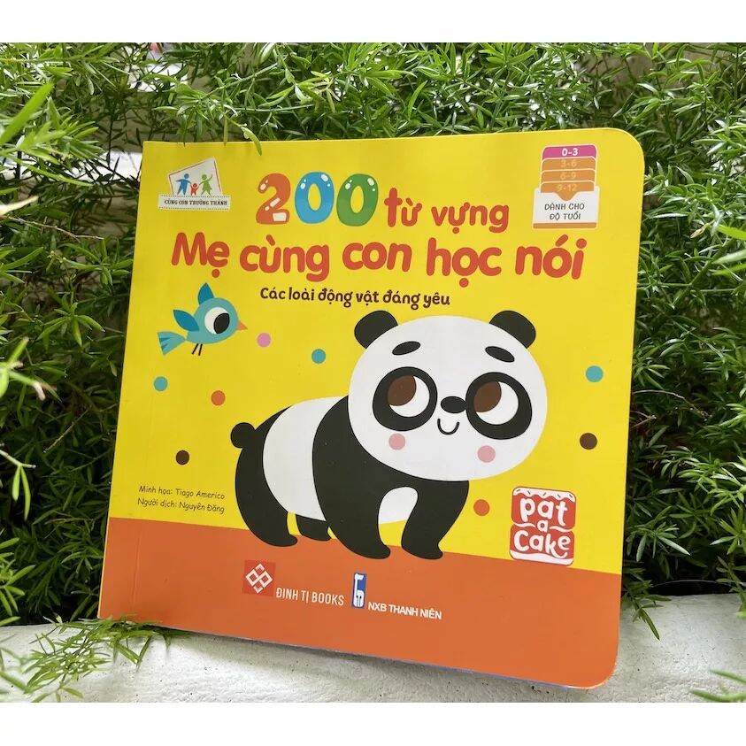 Sách - 200 từ vựng mẹ cùng con học nói