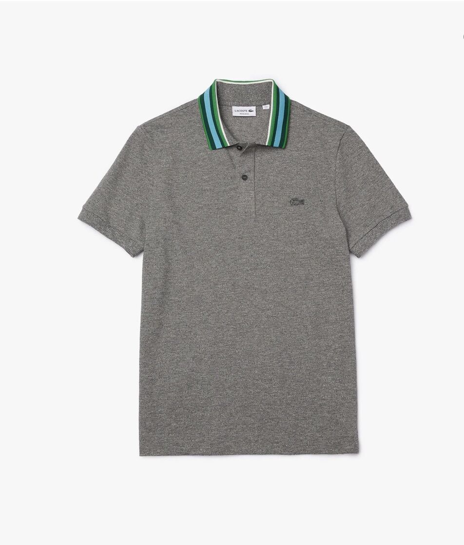POLO NAM Regular Fit Striped Collar CHÍNH HÃNG