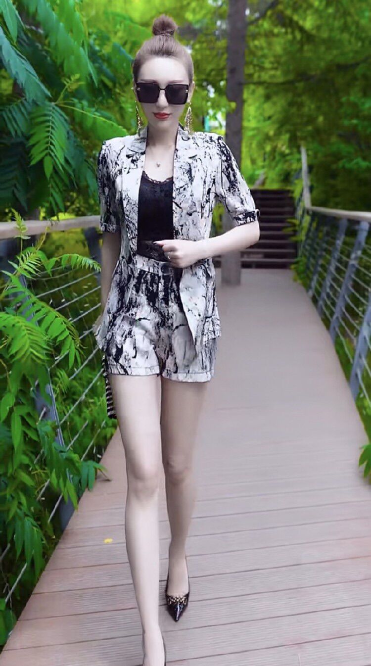 Set bộ vest short 3 món cao cấp size m l xl 2xl
