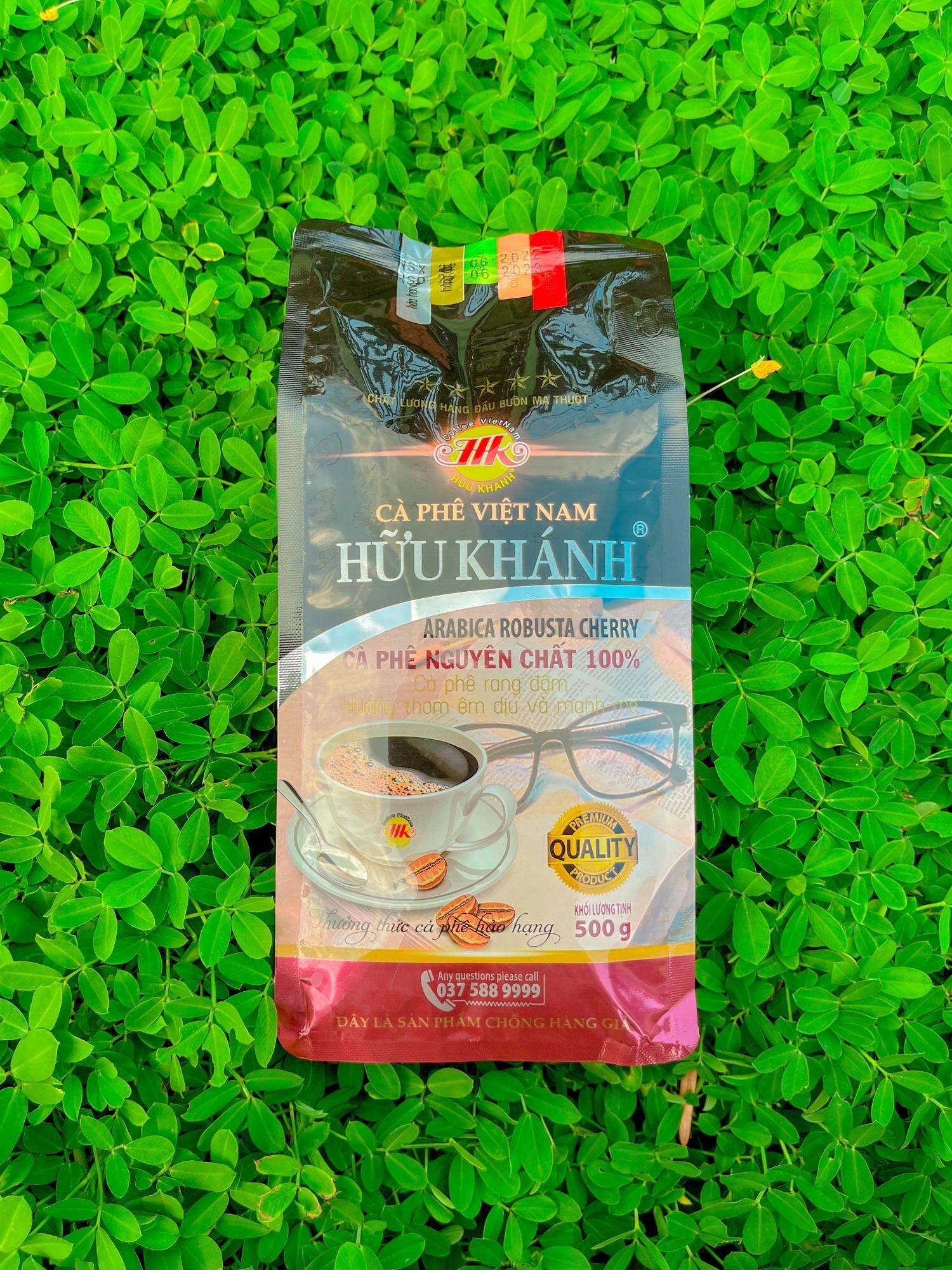 Cà phê HỮU KHÁNH - HK 5SAO (bịch 500gr)