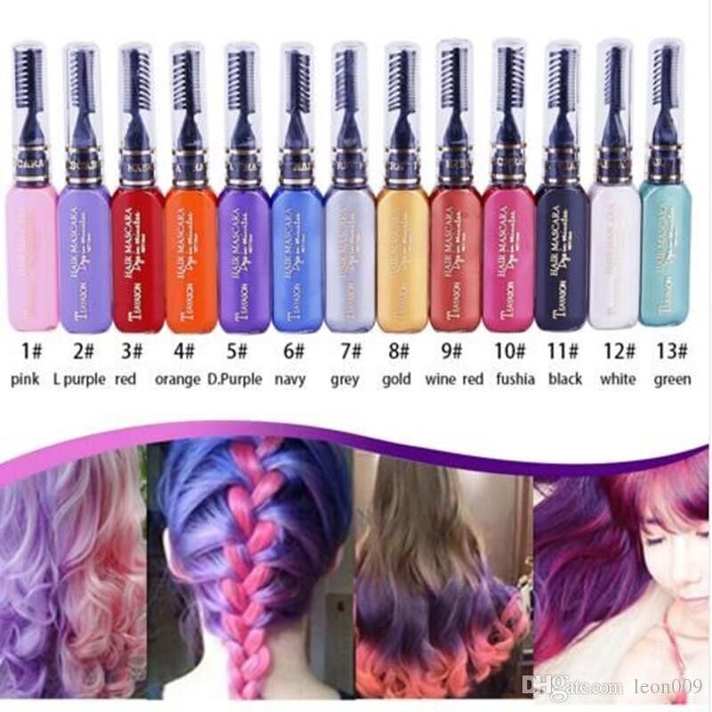 Chai Mascara Nhuộm Tóc Tạm Thời Teayason