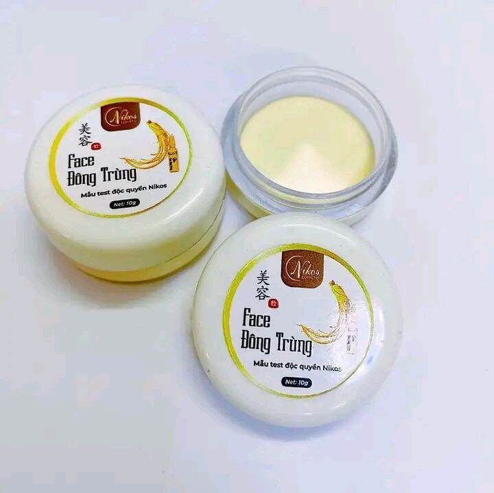 kem face đông trùng