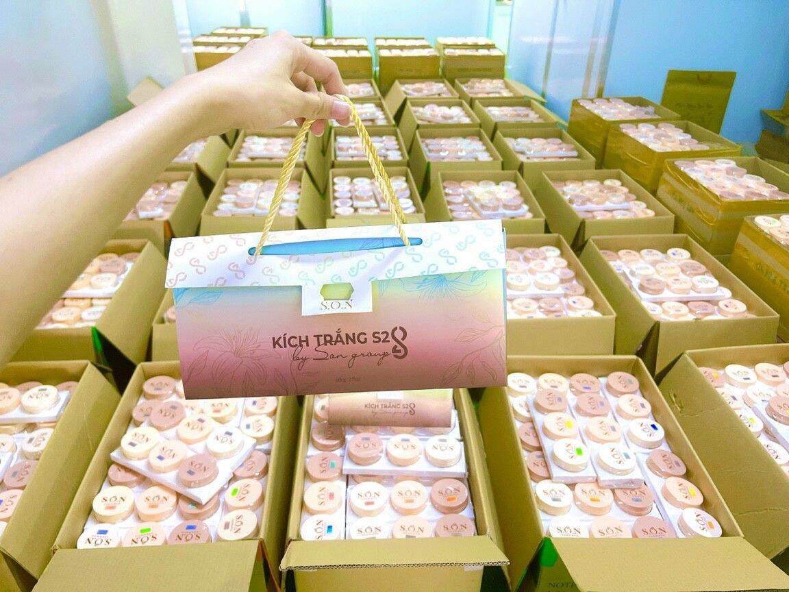 kem kích trắng body tam sắc  S2 S.O.N