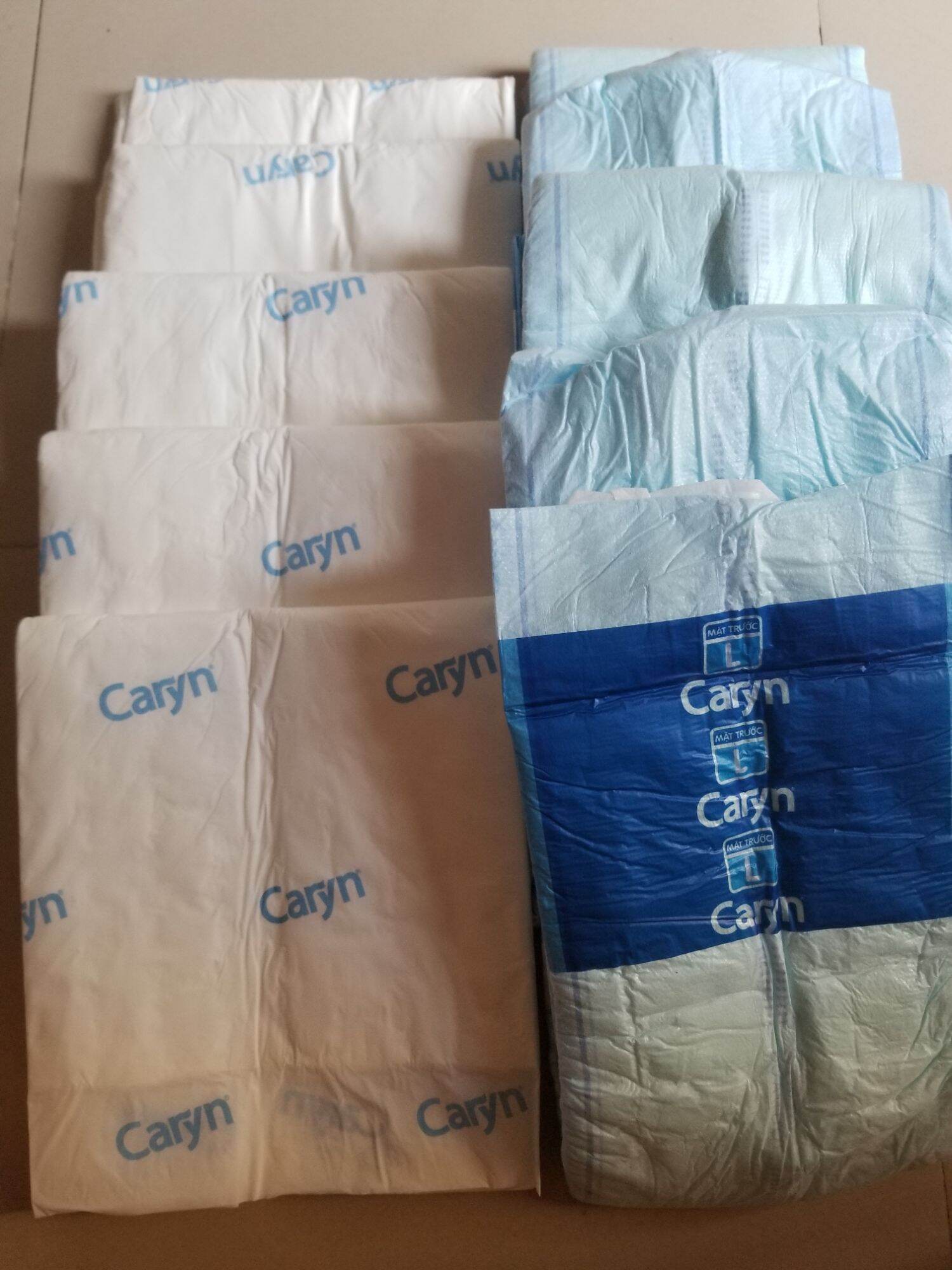 Combo 5 tã người già 5 lót sản phụ caryn