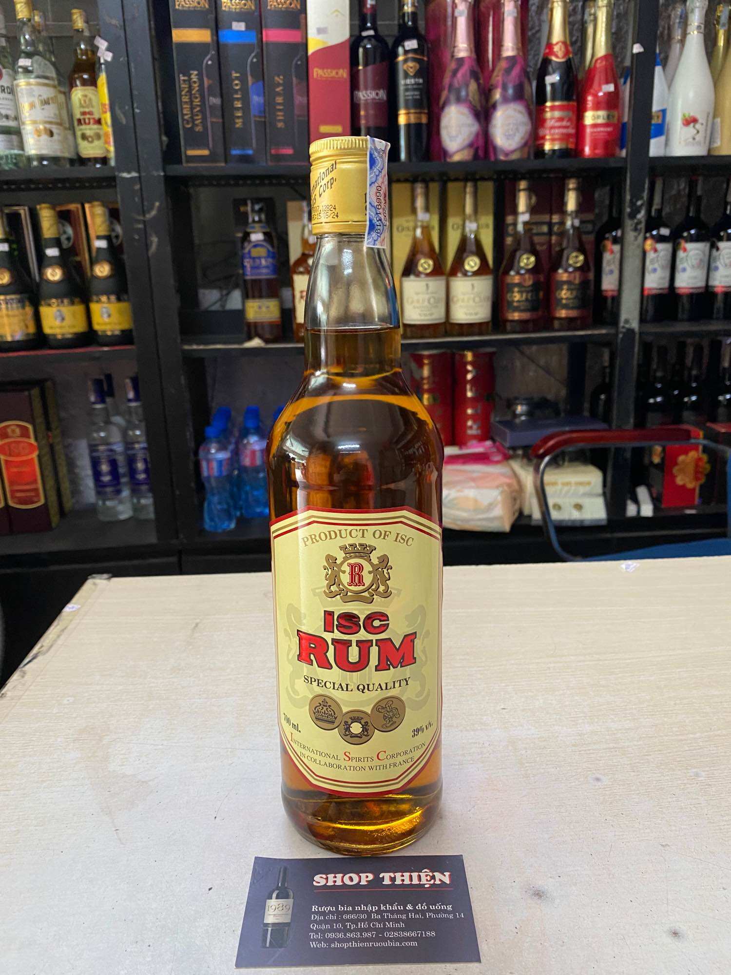 Rhum ISC Việt Nam 39 700ml