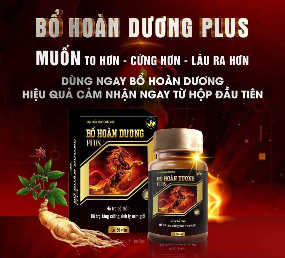 HỘP 50VIEN BỔ HOÀN DƯƠNG PLUS XỊN_ TĂNG S.LY , CHIẾN XUYÊN ĐEM