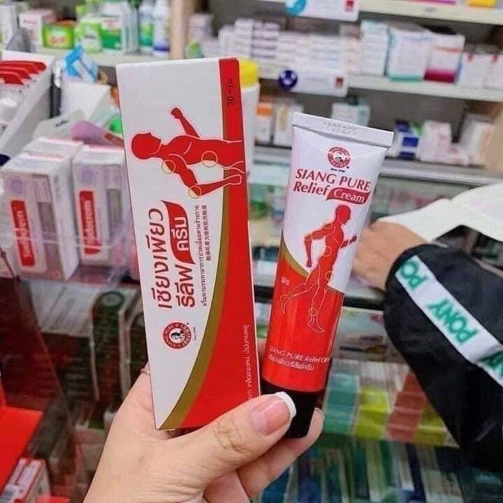 Dầu nóng xoa bóp siang pure thái lan