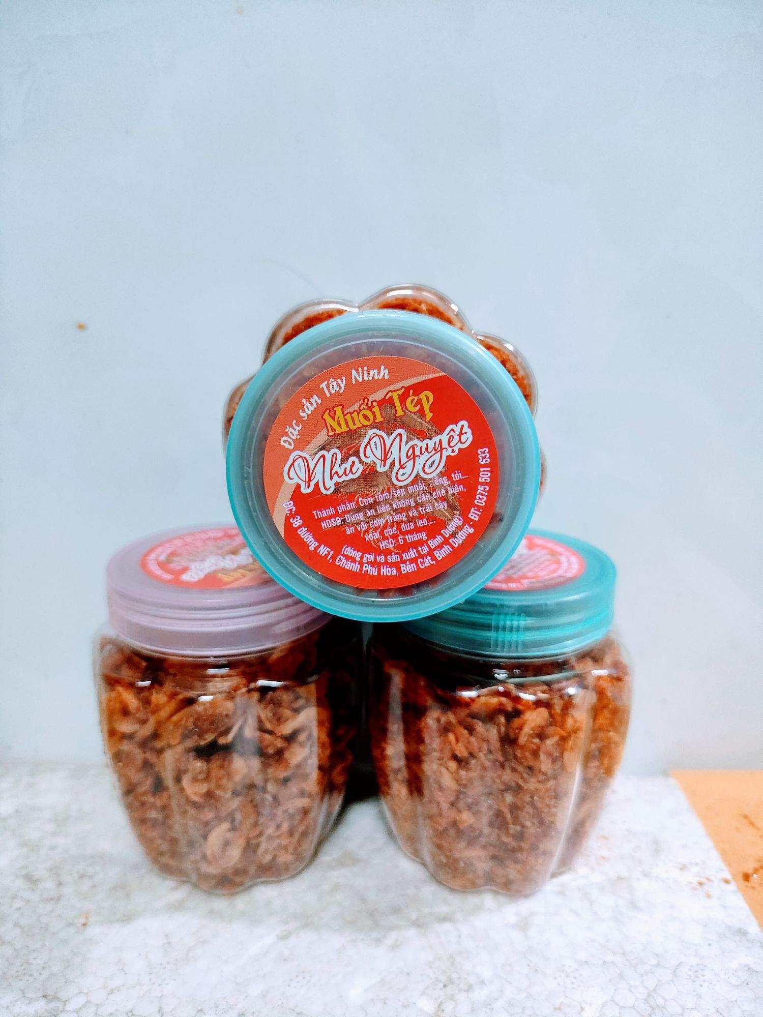 Muối tép Tây Ninh Như Nguyệt 100gram chấm trái cây (xoài cóc, ổi)