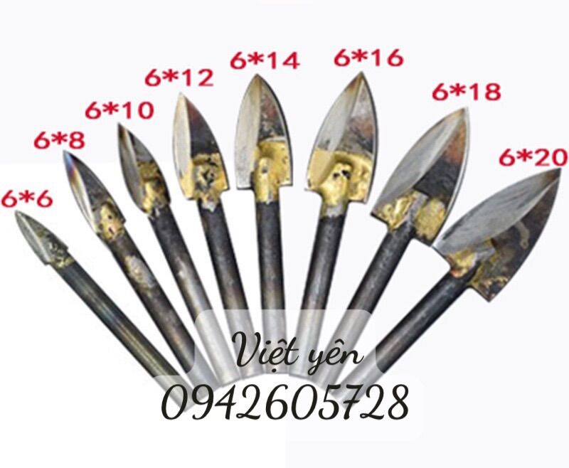 Mũi khoan mài khắc gỗ ,mũi khắc gỗ,mũi rạch nhọn hai cạnh