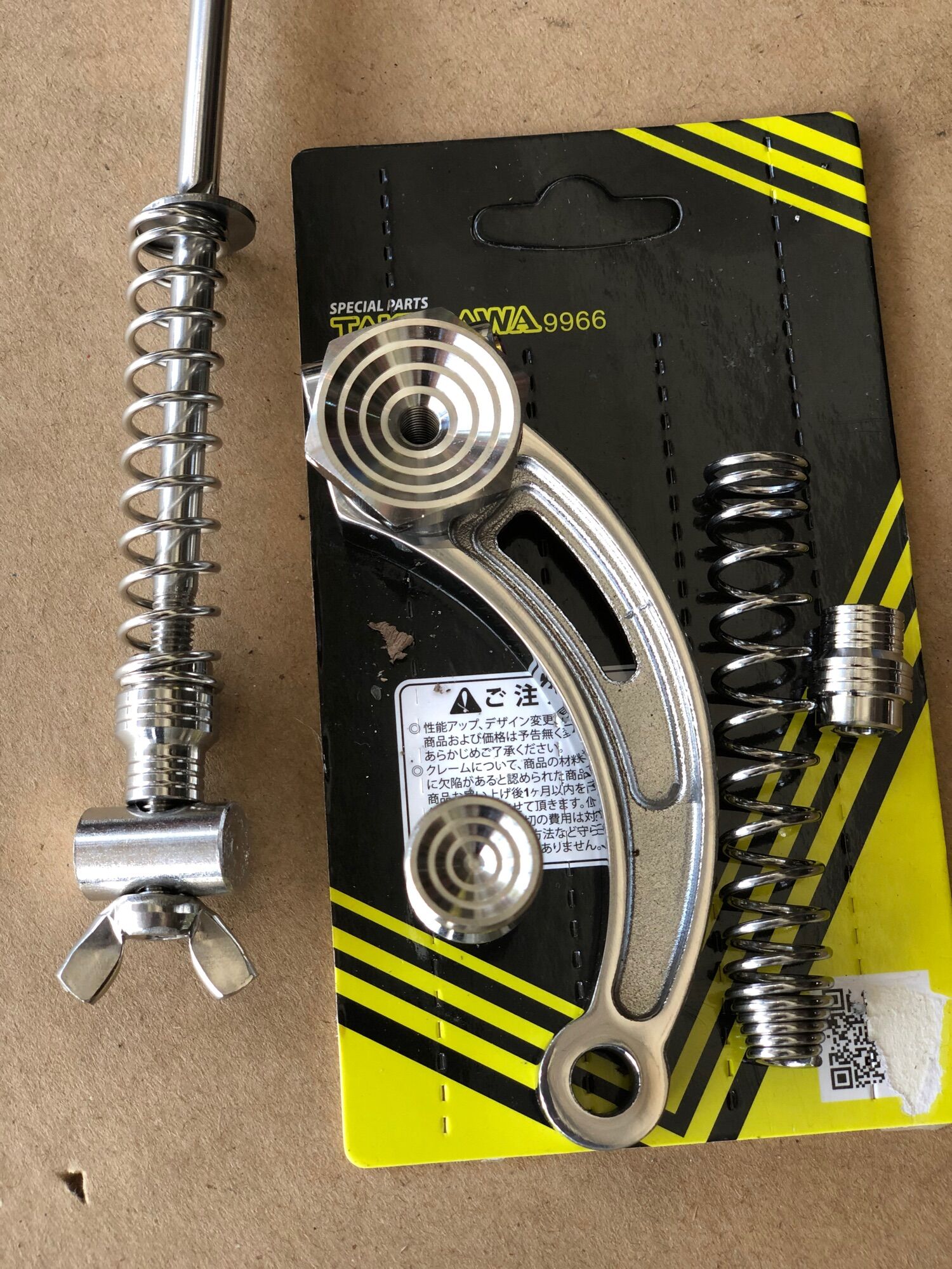 bộ càng thắng đùm inox 304 kèm đũa thắng