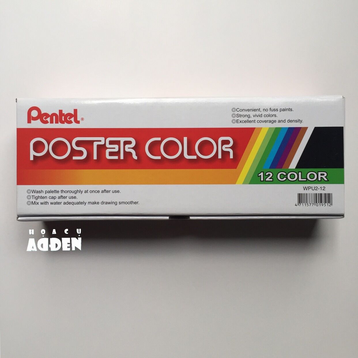 [HCM]Màu Nước Bột Poster Pentel 12 màu 30ml