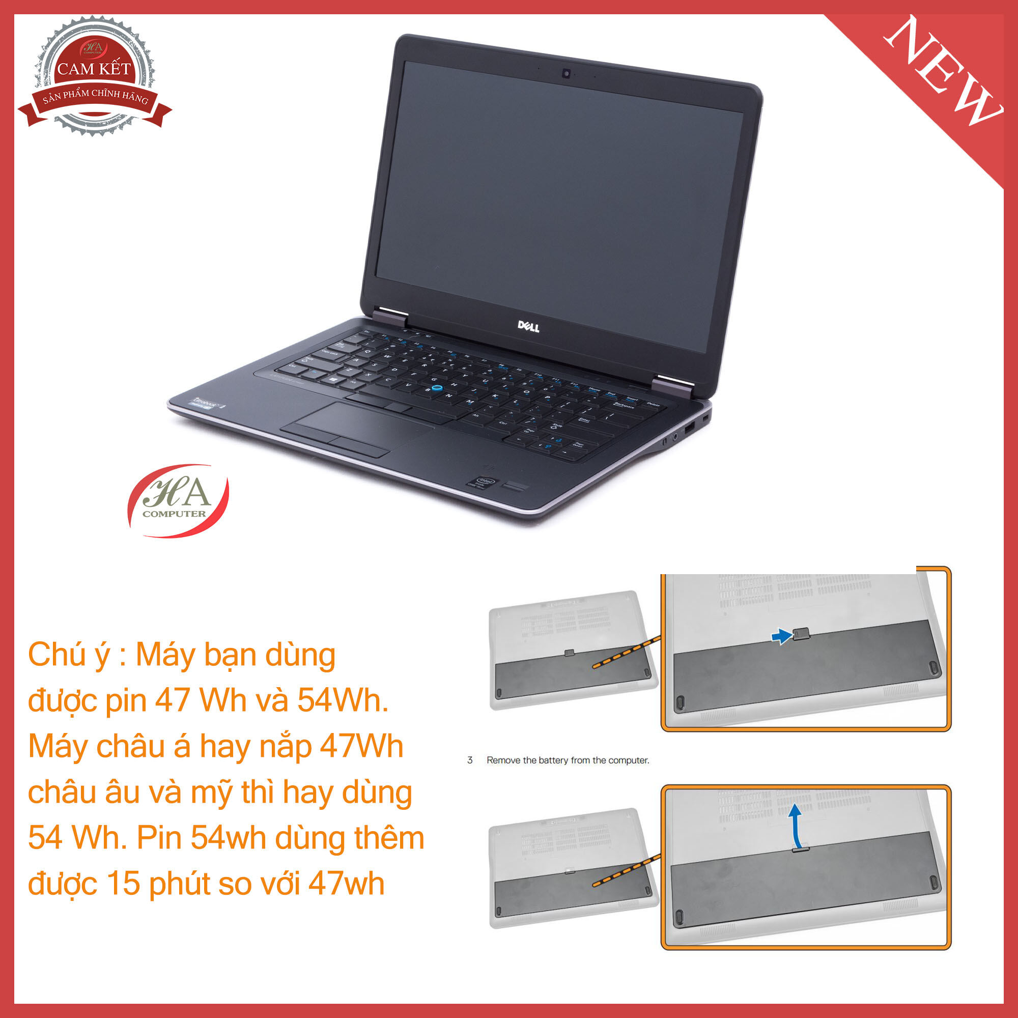Pin dell Latitude E7440