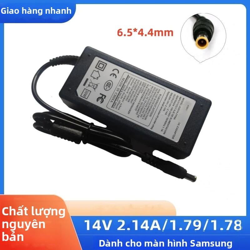 Samsung S19B150N S19B360 14V 2.14A 30W AC Adapter Sạc Nguồn Điện Tương Thích Với S22B360HW Phích Cắm