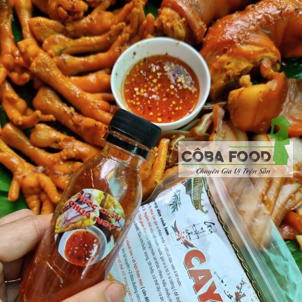 Nước sốt chấm gà chai 100ml