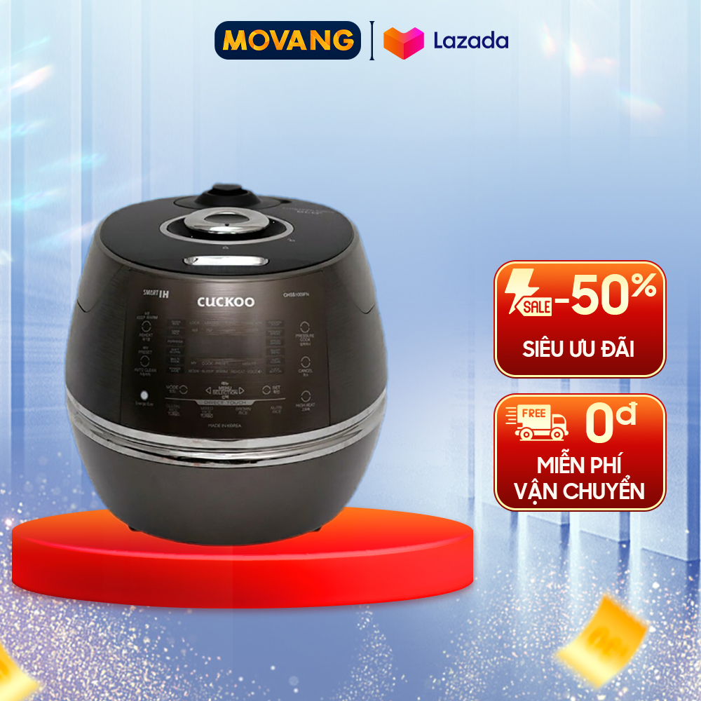 - nồi cơm áp suất điện từ cuckoo 1.8 lít crp-chss1009fn