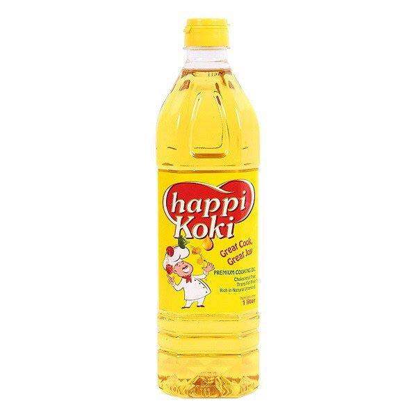 Dầu Ăn Happi Koki chai 1 lít
