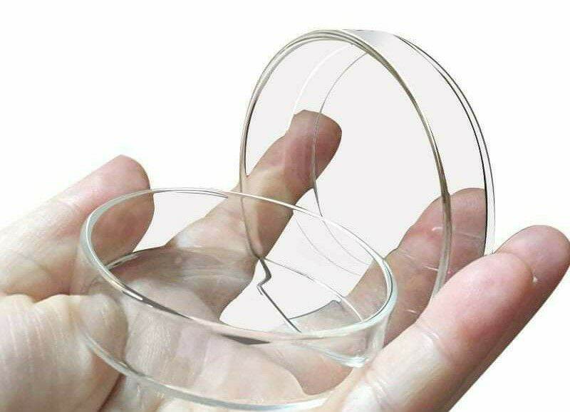 Chén thủy tinh đựng thức ăn cho tép cảnh