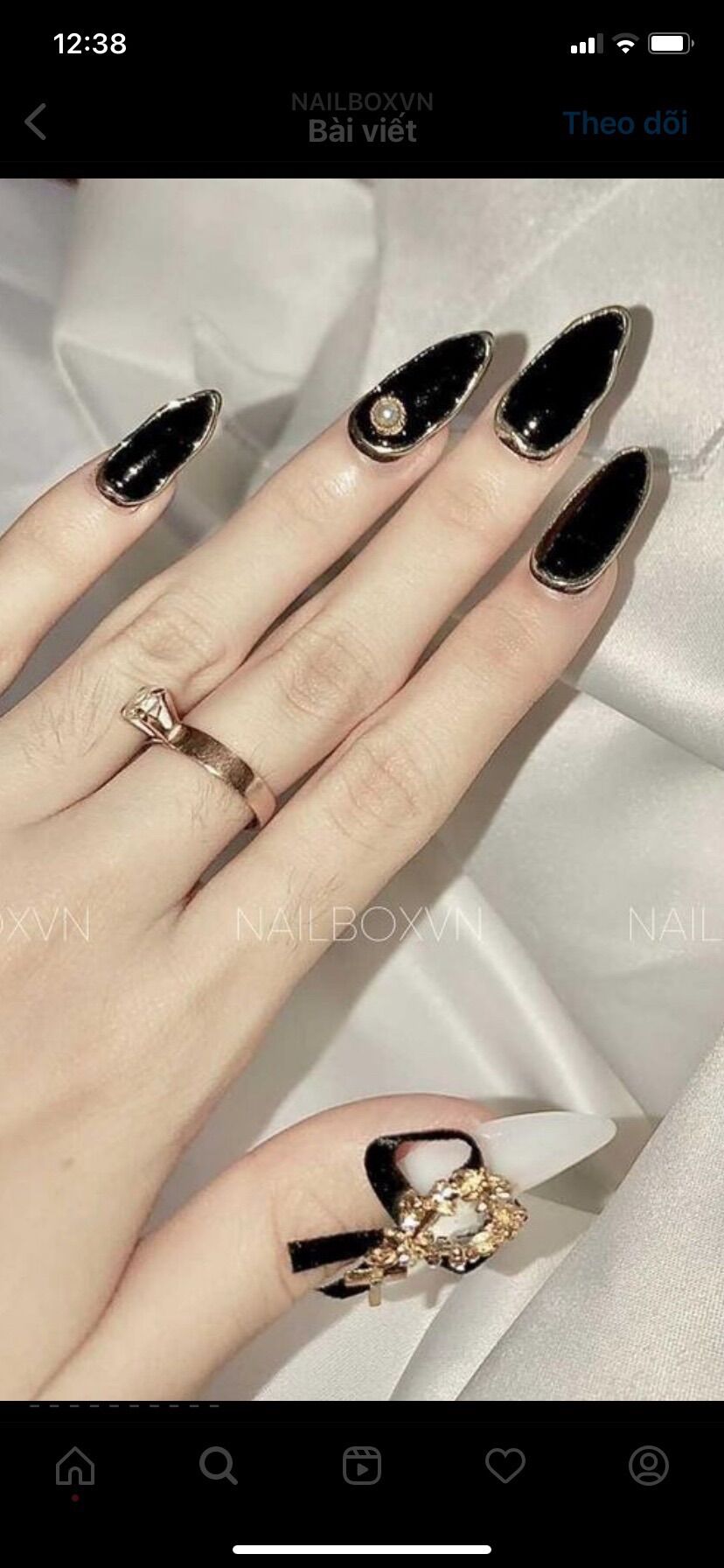 Combo nail của bé khách dễ thương