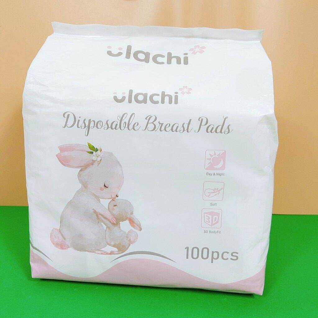 Chính hãng- Miếng lót thấm sữa dùng 1 lần Ulachi siêu thấm - siêu dính cao cấp