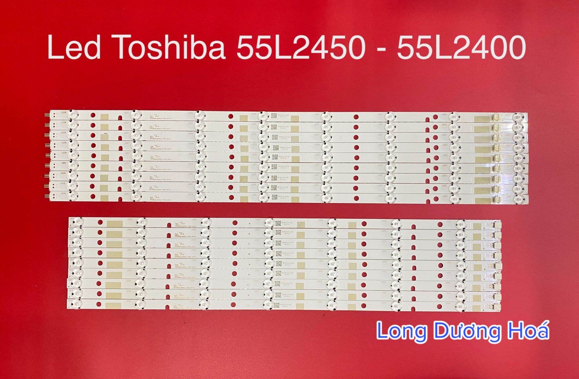 Bộ led tivi toshiba 55l2450 - 55l2400