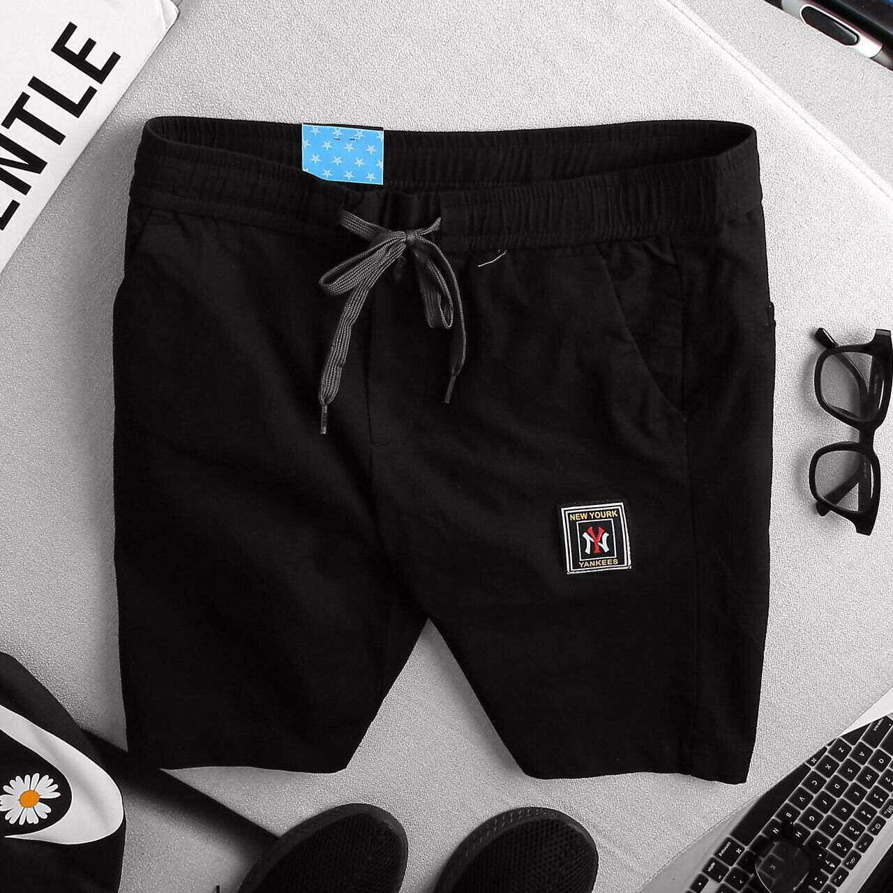 [HCM]Quần short thun chất vải đũi co giãn