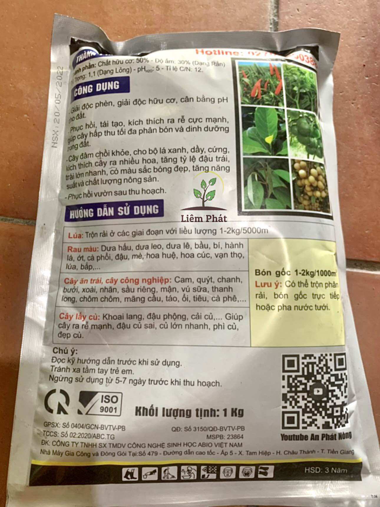 1kg Super Humic của An Phát Nông