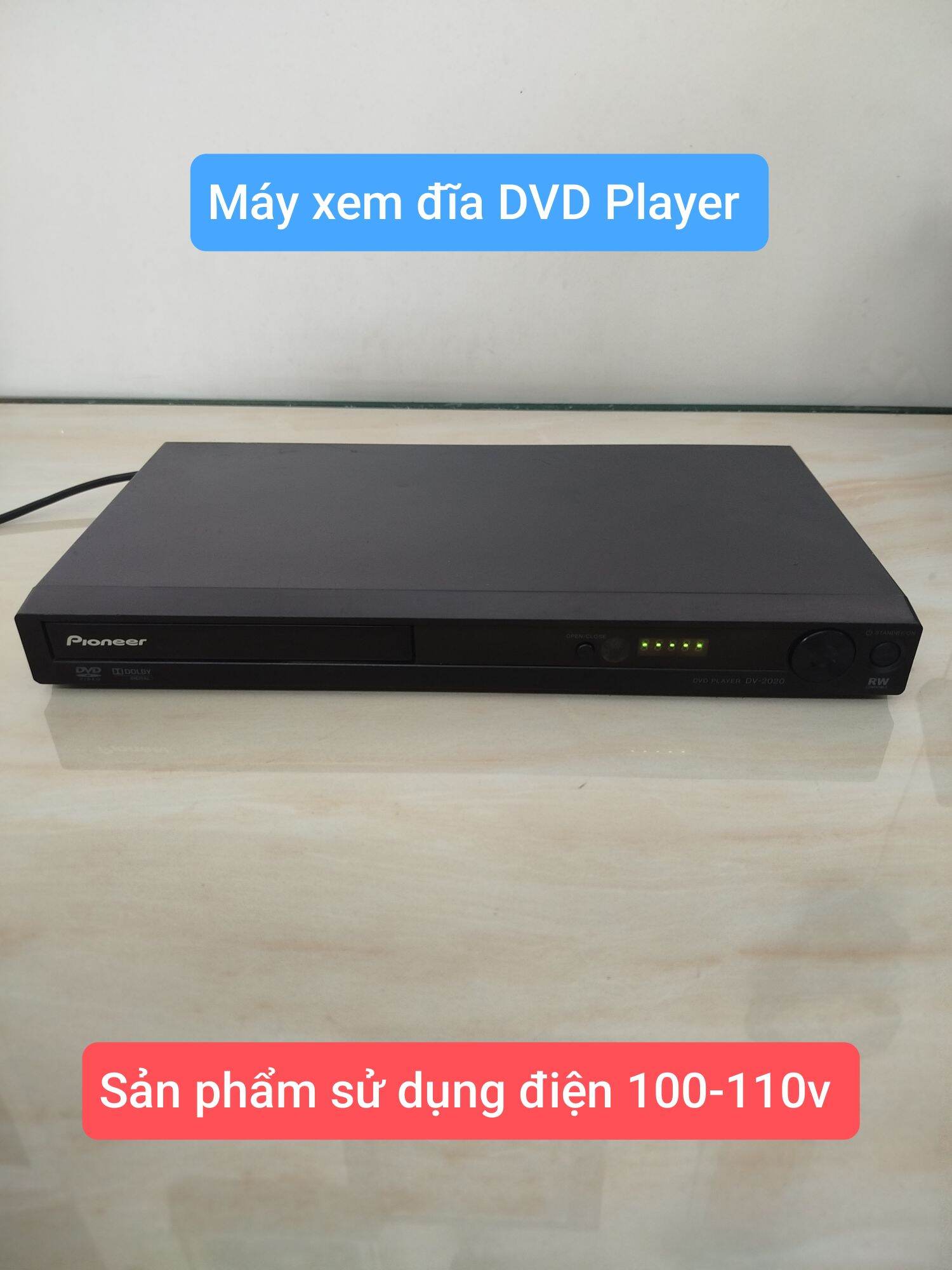Máy xem đĩa DVD Player PIONEER DV-2020, hàng si Nhật