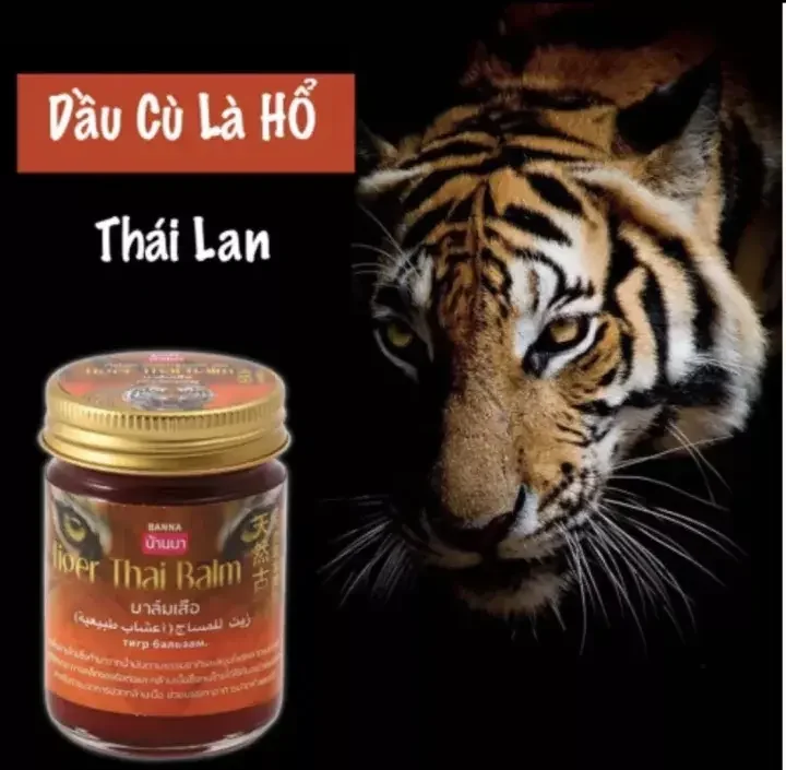 Dầu cù là hổ thái lan - Tiger Thai 50g