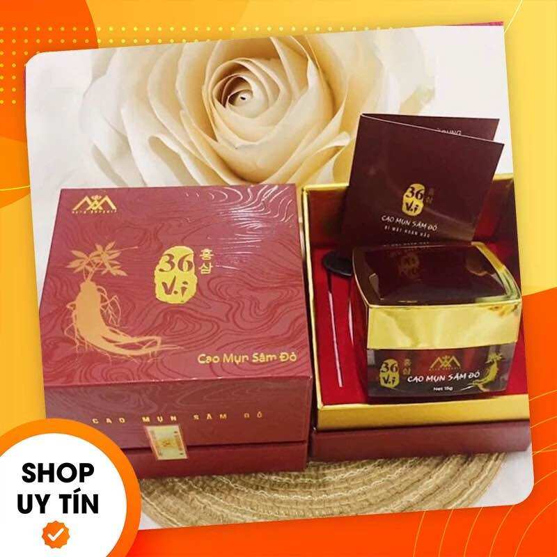 (HCM) Kem Face Cao Mụn Sâm Đỏ 36 Vị MEEA 15g