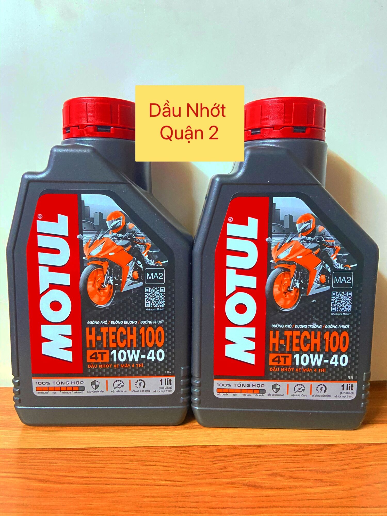 Nhớt motul H-Tech dành xe số 1L
