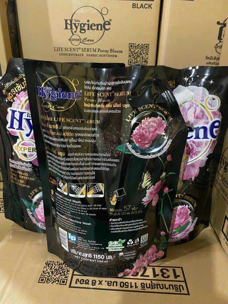 Nước xả vải HygienE đen 1150ml