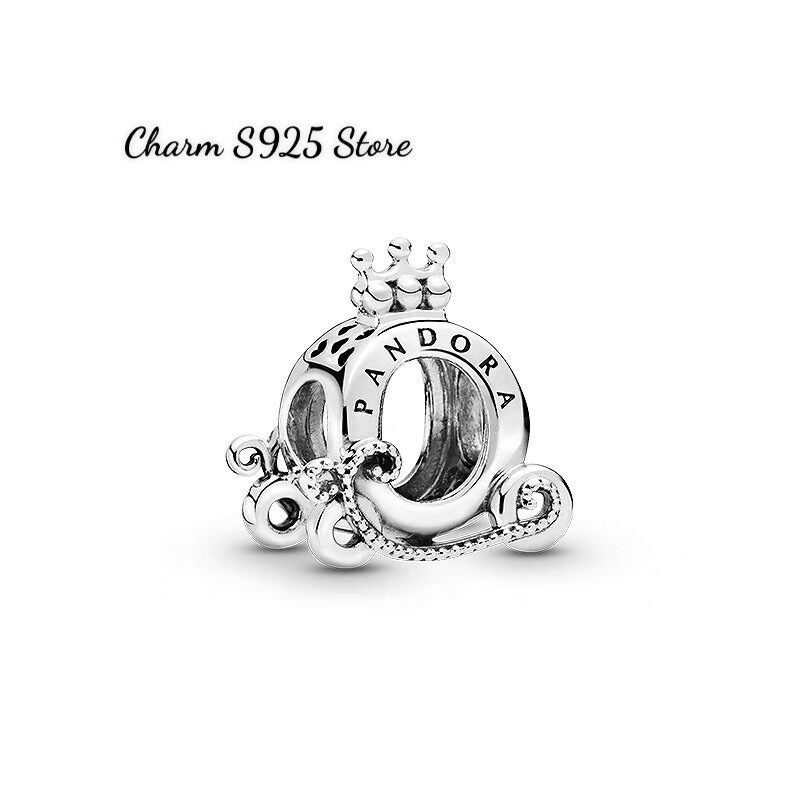 COMBO BỘ 3 HẠT CHARM VƯƠNG MIỆN TRẮNG BẠC S925