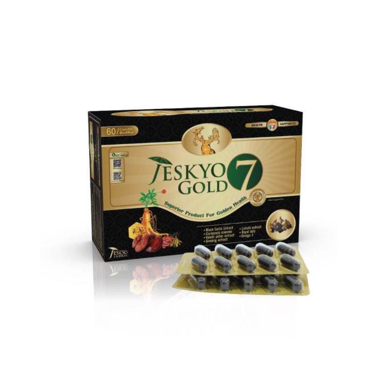 Viên uống thảo dược bổ khỏe Jeskyo Gold 7 H/60v