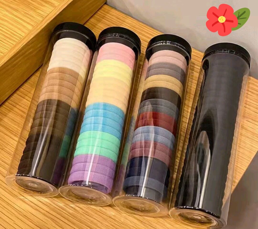 Set 20 Thun Cột Tóc Phong Cách Hàn Quốc