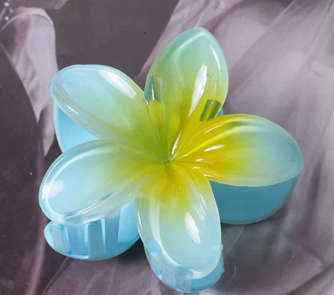 Kẹp tóc hoa sứ nữ càng cua xinh xắn