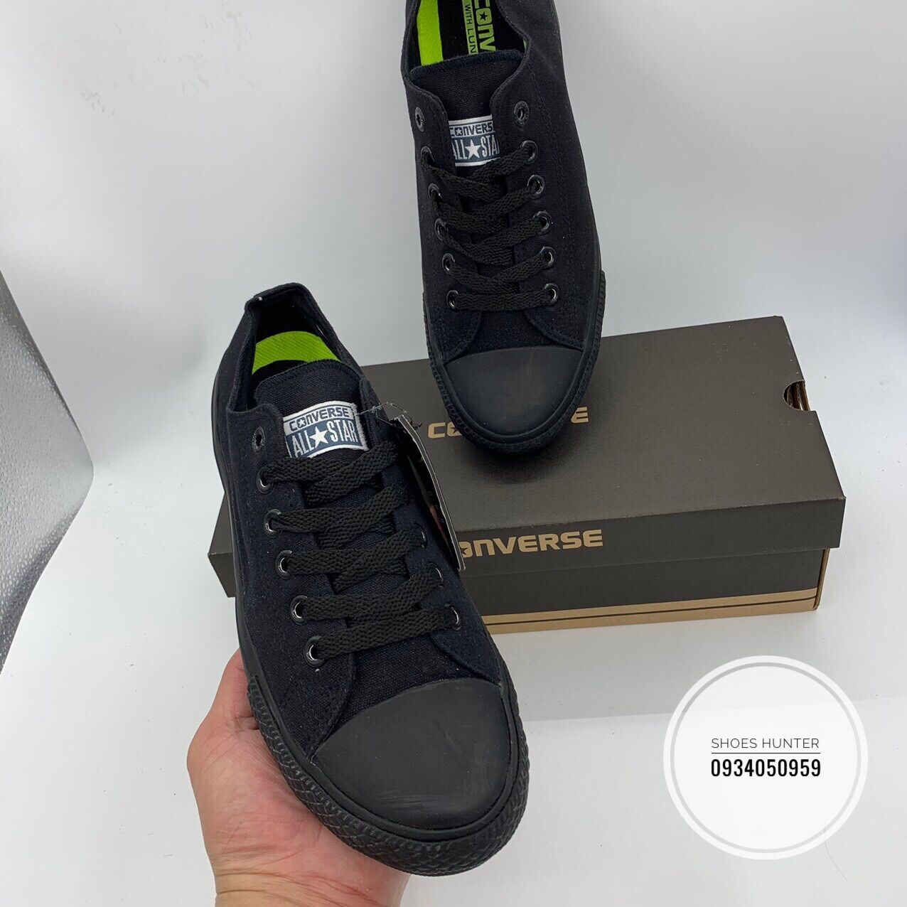 GIÀY CONVERSE ĐEN FULL (Full box)