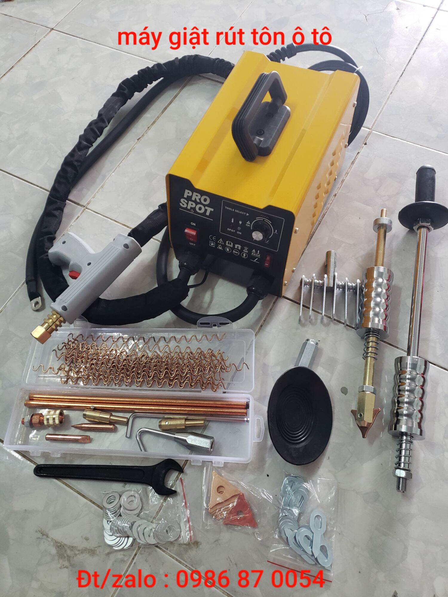 Máy giật rút tôn ô tô