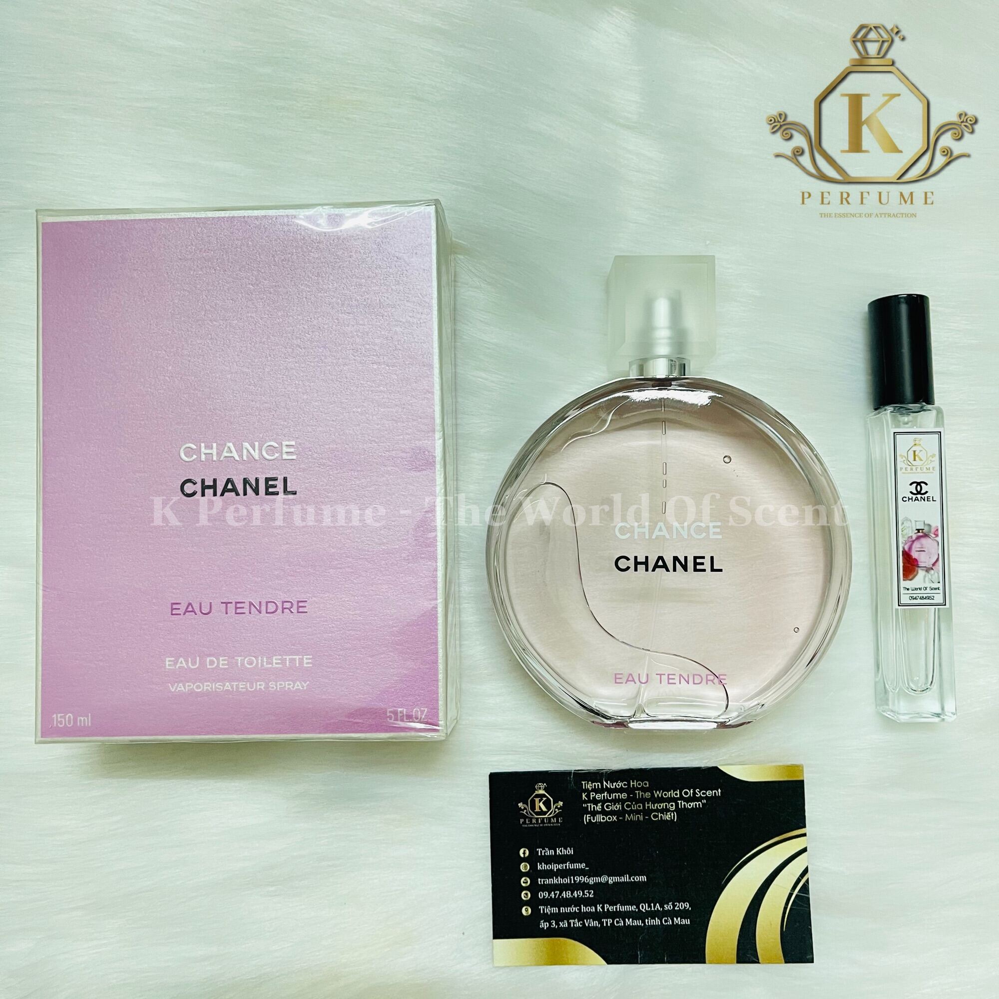 [K - Perfume Chính Hãng] Nước Hoa Nữ Chiết 5Ml 10Ml 20Ml - Chanel Chance Eau Tendre Edt - Edp