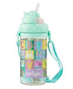 Bình nước SMIGGLE cho bé có dây đeo