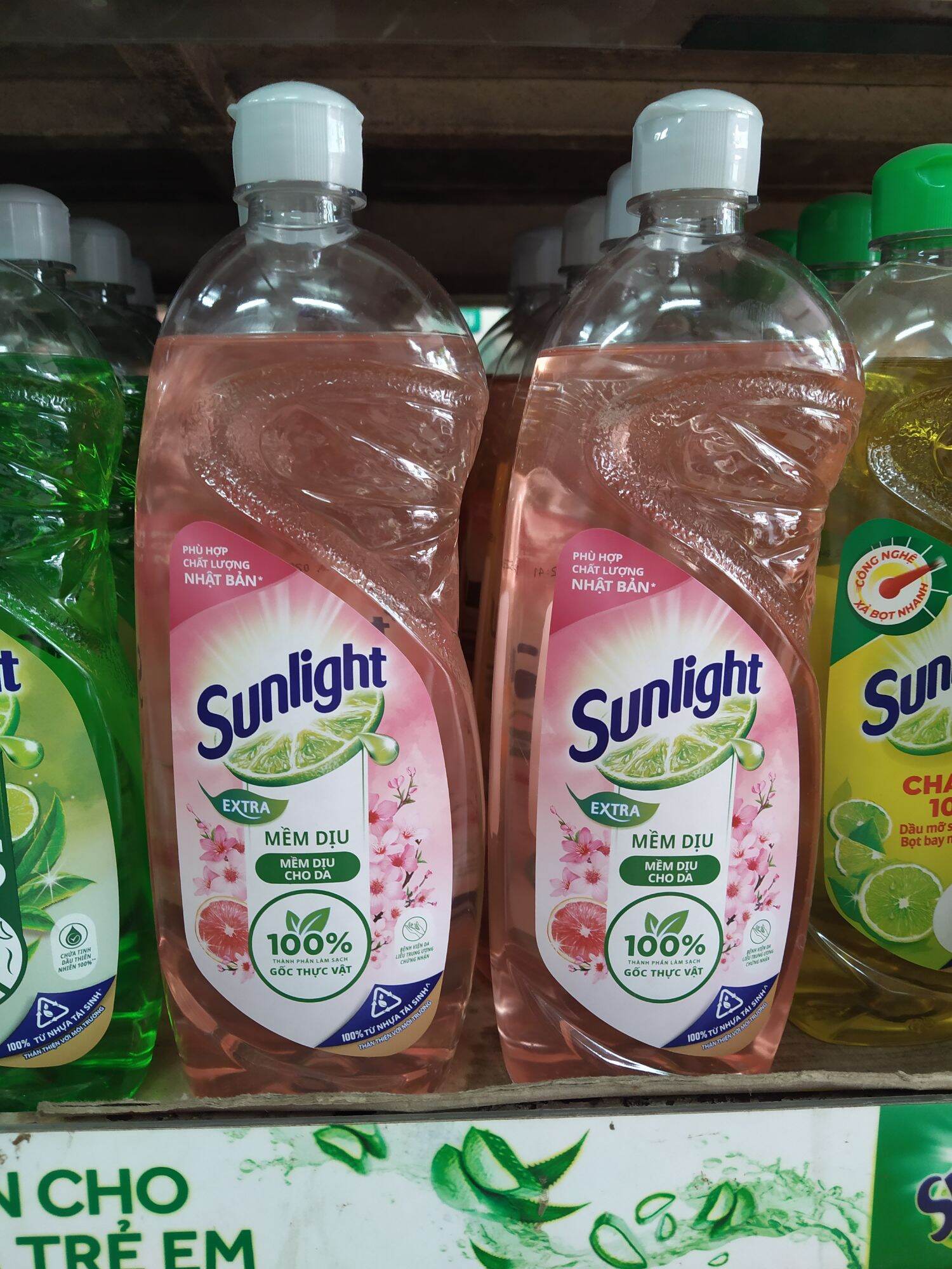 Nước rửa chén Sunlight 750ml
